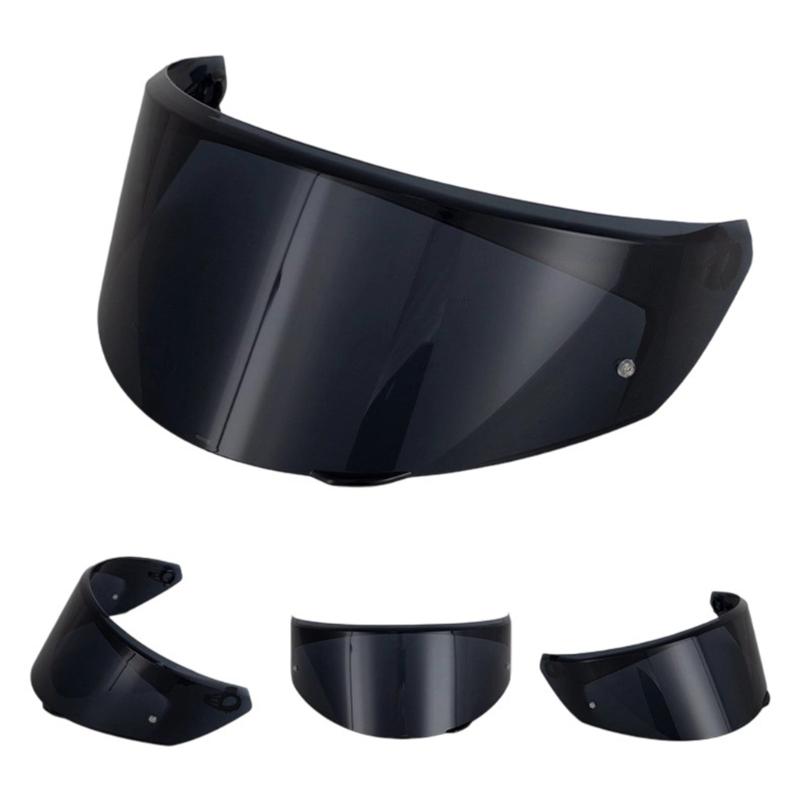 Electroplated Motorcycle Helmets Visors Lens Anti Fog Designs Daytime Use Motorcycle Face Shield Strong PC for K3 E2206