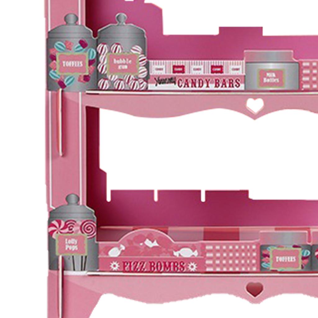 3-stöckiger Papier-Cupcake-Ständer Pappe Cupcake-Turm Dessert-Cupcake-Halter Einweg-Gebäckständer