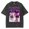 Funny Girl Dinner Caleb Graphic Tee Shirt Love and Deepspace Novelty Cotton T Shirts Fashion High Quality Vintage Washed T-Shirt