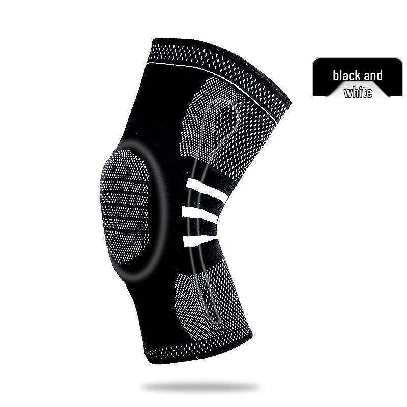 Silicone Spring Support Knee Pad for Sports: Cycling, Basketball, Mountaineering, Running, Fitness