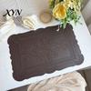 Waterproof Placemat Placemat, Heat Resistant Dinner Table Mats, Non-Slip Non-slip Embossed Decorative Kitchen for Dining Thermal Insulation