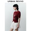 UR 2025 Fall Retro Print Short Sleeve T-Shirt