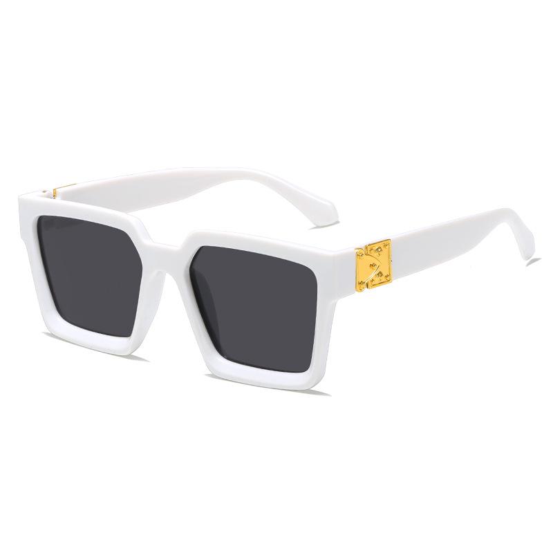 2024 Trendy European & American Style Large Frame Square Sunglasses