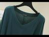 Spring/Summer Modal V-Neck Loose Casual Plus Size Pajama Set