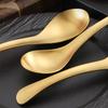 304 Stainless Steel Deepen Soup Spoon Thicken Children Rice Spoons Durable Serving Ladle Tableware Kitchen Accessories