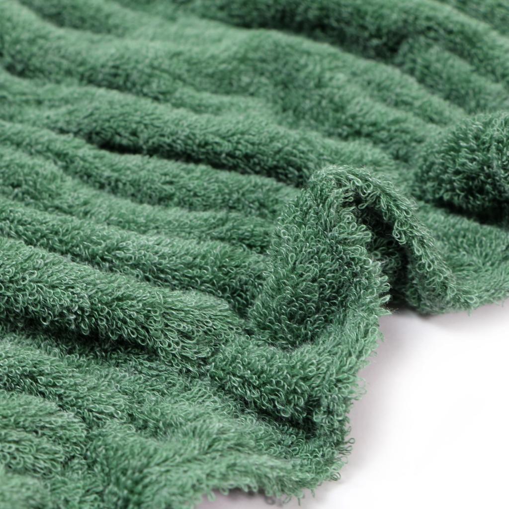 Imabari Towel Iori NEW Hair Dry Highly Absorbent "Sugusara Towel" Quick-drying, (Leaf)