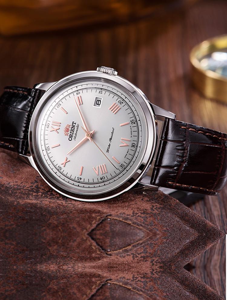 Orient Automatische Mechanische Uhr mit Edelstahlzifferblatt FAC00008W0