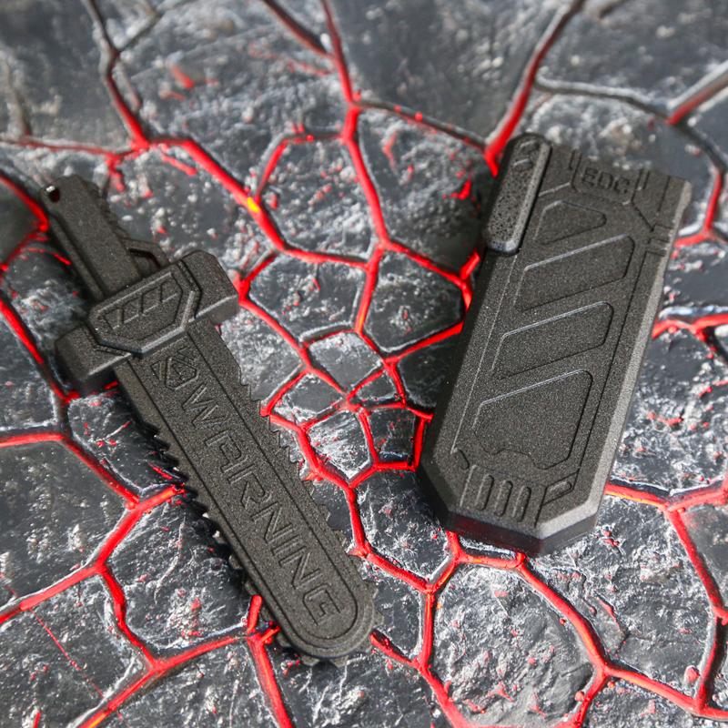 Lie Kong Sword Fidget Slider ADHD Metal EDC Fidget Toys Office Desk Toys Anxiety Stress Relief Toys Adults Gifts