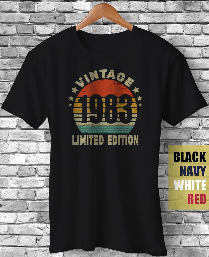 Vintage 1983 Limited Edition Funny 40th Birthday Gift Unisex T-Shirt Daddy Mommy XXXXL