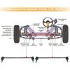 Front Sway Bar Links 4882052030 For Scion XD 2008-2014 For Toyota Yaris 2006-2018 Stabilizer End Link Suspension Kit