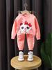 Kids' Pure Cotton Underwear & Homewear Set - Boys & Girls Autumn Cartoon Clothes & Trousers