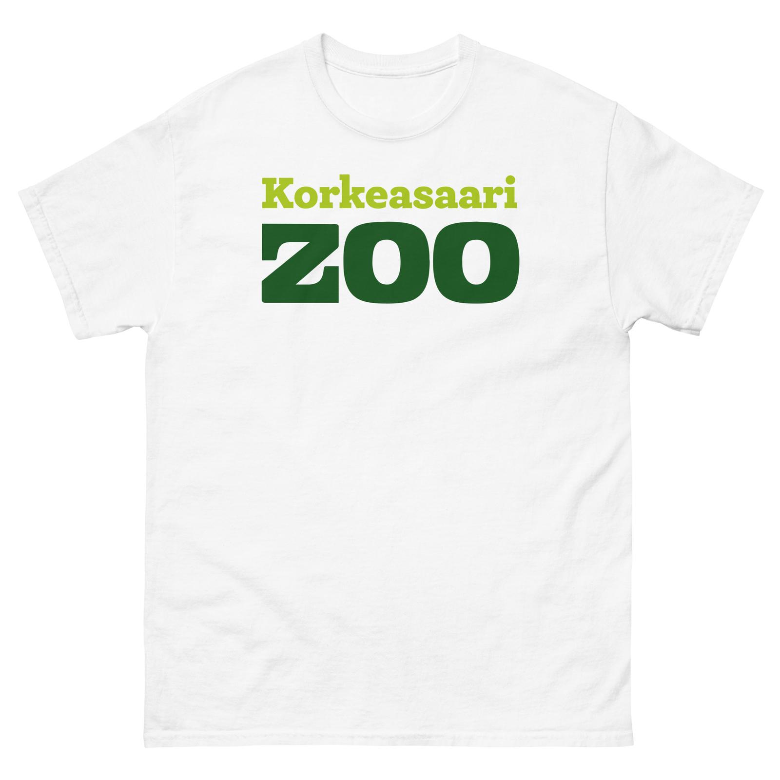 Korkeasaari Zoo Vintage Unisex T-Shirt Mens Womens Tees Top, Helsinki Finland 2XL