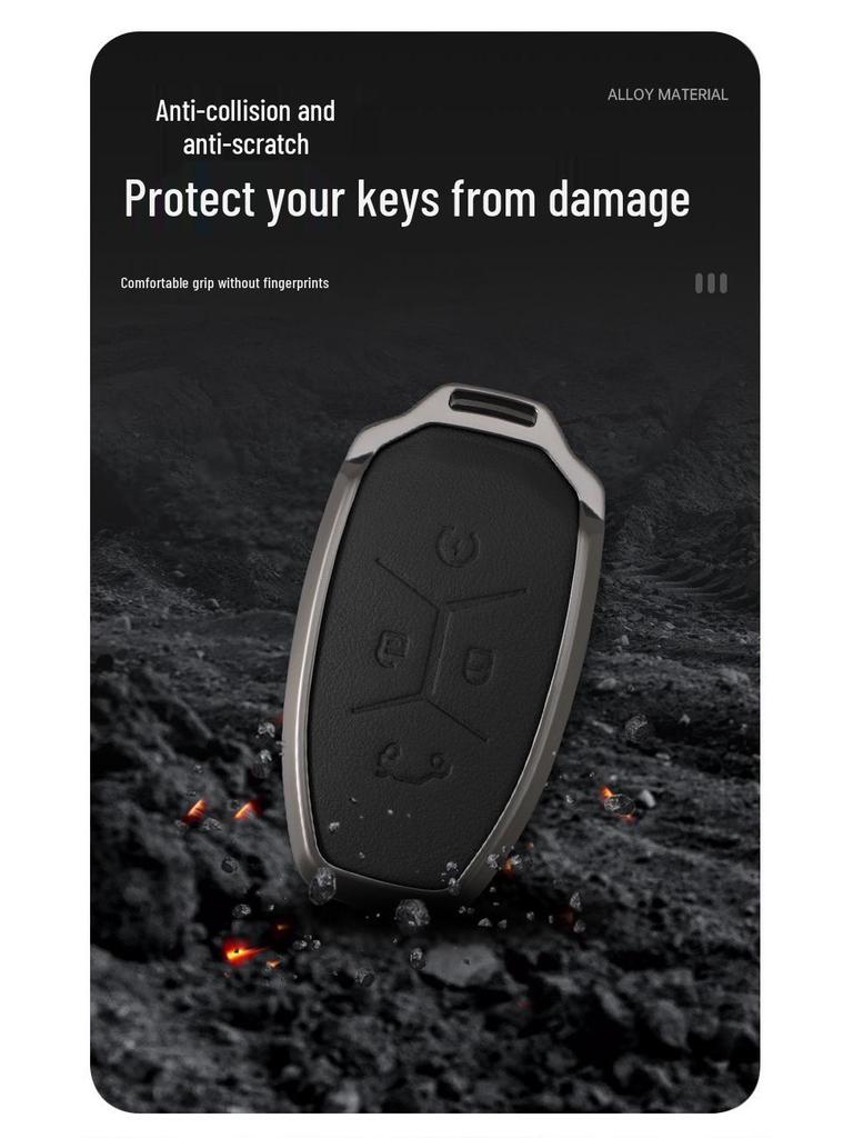 Pouzdro na klíč Lynk & Co 03: Kompatibilní s 0607, 01 Shell, 05 Nový model, 02 09 EMPS Energy Crystal Z10 Přezka na krytu