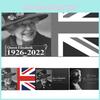 Durable And Weather Resistant Memorial Flag For Queen Elizabeth Ii