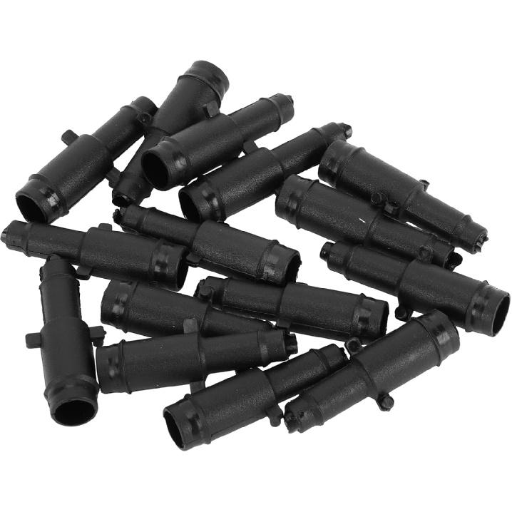 Vacuum Tubing Connector for Car Hose Reducer Connector Nylon Black 3/8 x 1/4