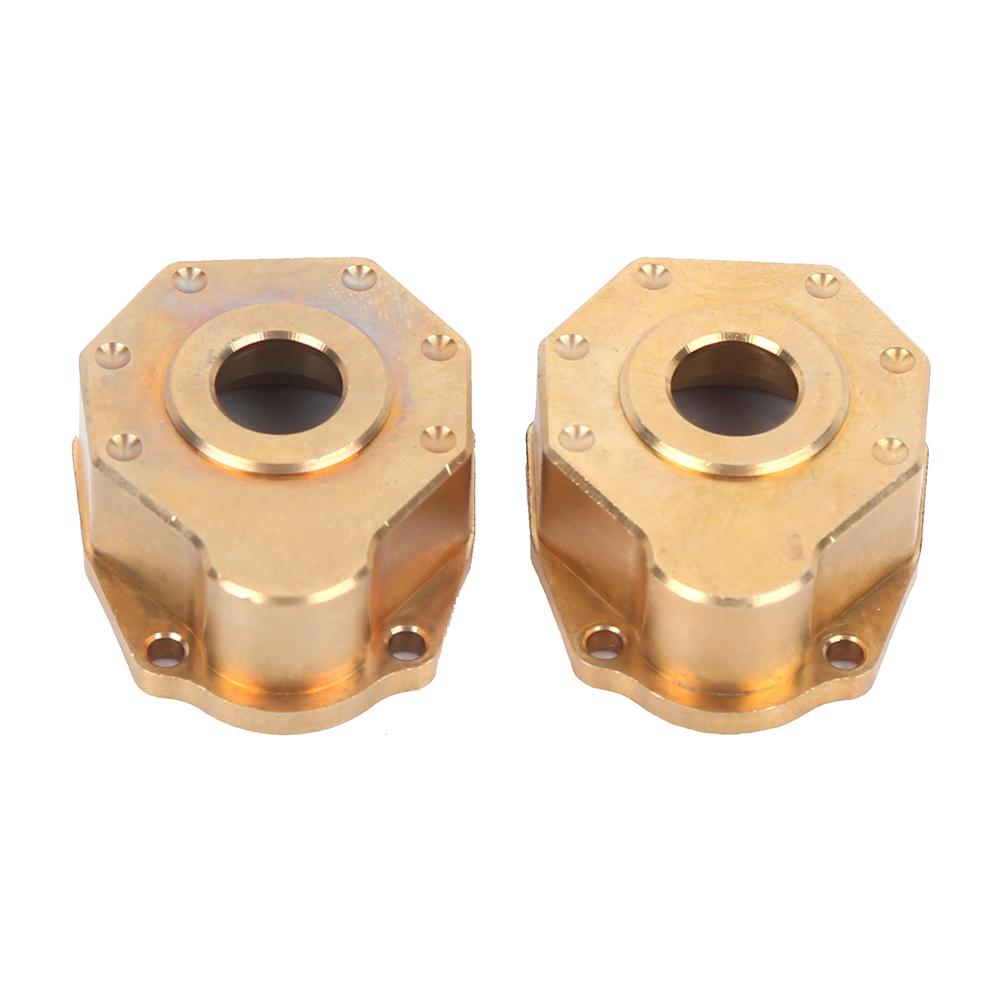 Front Back Portal Axle Universal Axle Case Cover Brass Weight for TRX4 Crawler 1/10 RC Car