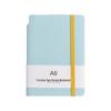 A7 Mini Notebook: Compact A6 with Colored Band - Portable Student Memo Pocket Planner