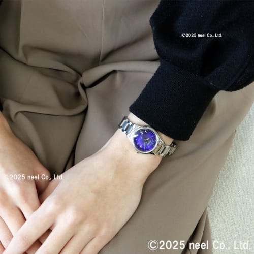 Citizen XC Women's UNITE with BLUE Limited Edition Watch, Light-Powered Eco-Drive, Radio-Controlled, Waterproof, Silver (ES9490-95L)