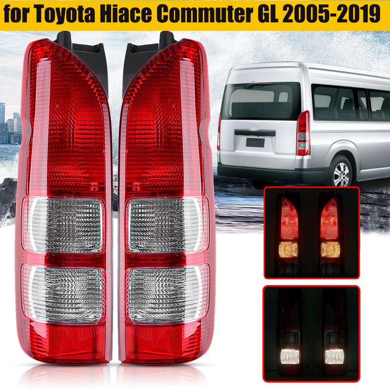 Car Left and Right Tail Light Rear Brake Lamp Signal Light For Toyota Hiace HiAce Commuter 2005-2019 Replacement Car Accessories right
