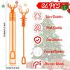 DERAYEE 36Pcs Christmas Bubble Wands for Kids Bulk, Xmas Mini Bubbles Party Favors Christma Toys Gift for Boys Girls Christmas Classroom Awards,