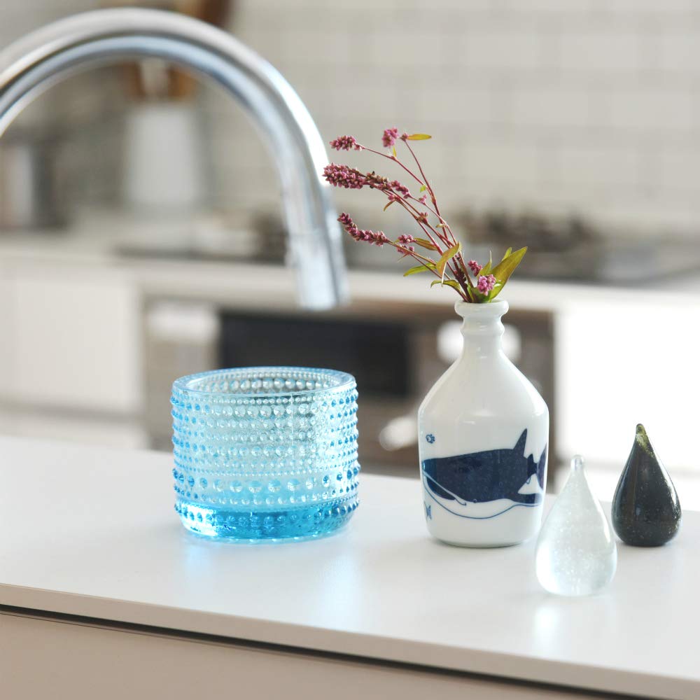 Natural69 Cocomarine Mini Compra Vase with Large Creature Design Natural69 Hasami Ware Cocomarine Home Microwave and Dishwasher Made In Japanese