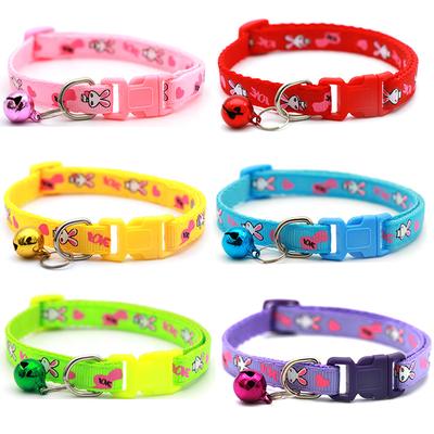 Pet Rabbit Patch Collar Dog Collar Cat Collar Patch Bell Collar Pet Gift