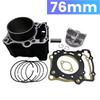 A05Q-For Honda CBR300 CBR300R CBF300N Cbr250i Compatible 76Mm Cylinder Piston Ring Gasket Kit-12100-K33-D00