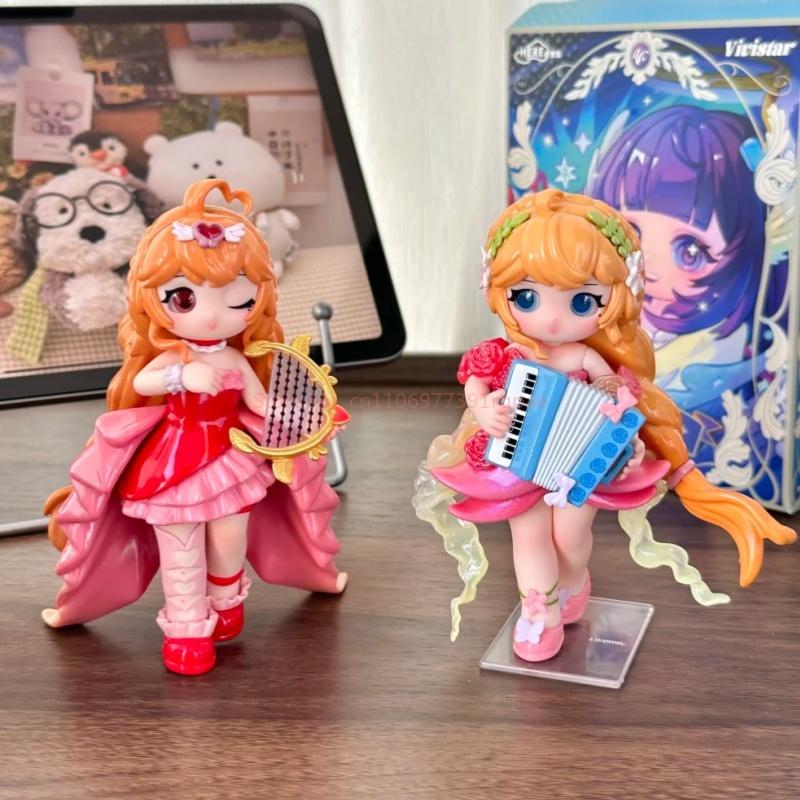 Vivistar New Dream Orchestra Overture Series Caixa Caja Cute Anime Figure Desktop Ornament Surprise Gifts For Kids Adults Children's Birthday Gift