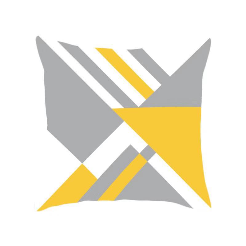 Yellow Pillow Pillow Case Pillow Car Cushion Sofa Pillow Nordic Sofa Cushion Pillow