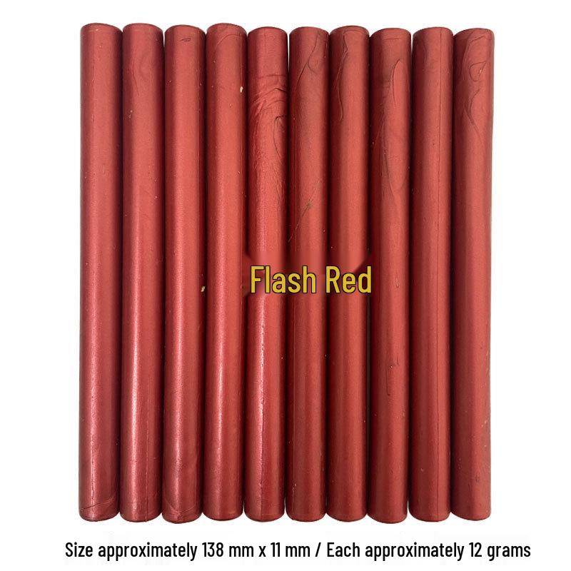 Round Wedding Invitation Wax Stick for Sealing, Hot Melt Glue Gun Compatible, Ideal for Wine Jar Sealing and Wax Cellar Storage