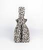 A By A 22 Leopard Print Mini Drawstring Bucket Bag Ivory