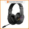 Xiaomi Wireless BT Gaming Headset with LED Lights, Low Latency Gaming Headphones, 40mm Drivers, Over-Ear Gaming Earphones with Omnidire