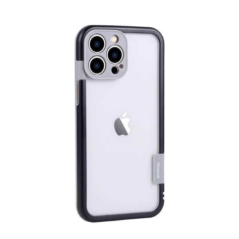 

Liquid Edge Silicone Case for iPhone 16 - Fits 17 Pro Max, 13 & 15; Color Contrast & Full Coverage Protective 13 Pro Max чёрный