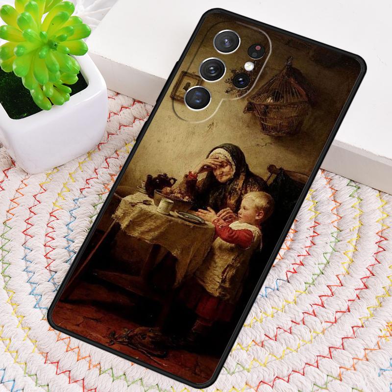 Johannes Vermeer Silicone Phone Case For Samsung Galaxy note 10 pro S26 S25 S24 S23 S22 S21 Plus S25Ultra Capa Cover