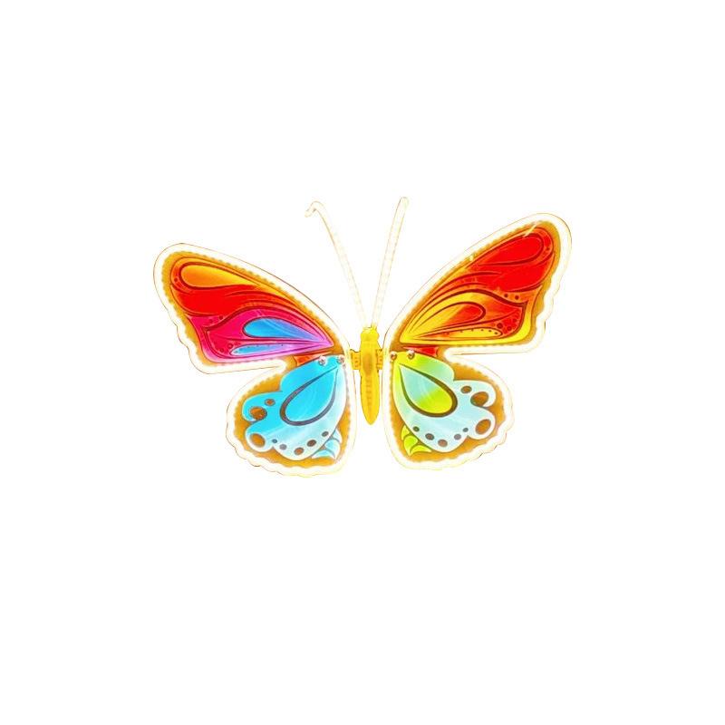 Dynamic Butterfly LED Decorative Lawn Lights for Parks and Scenic Areas