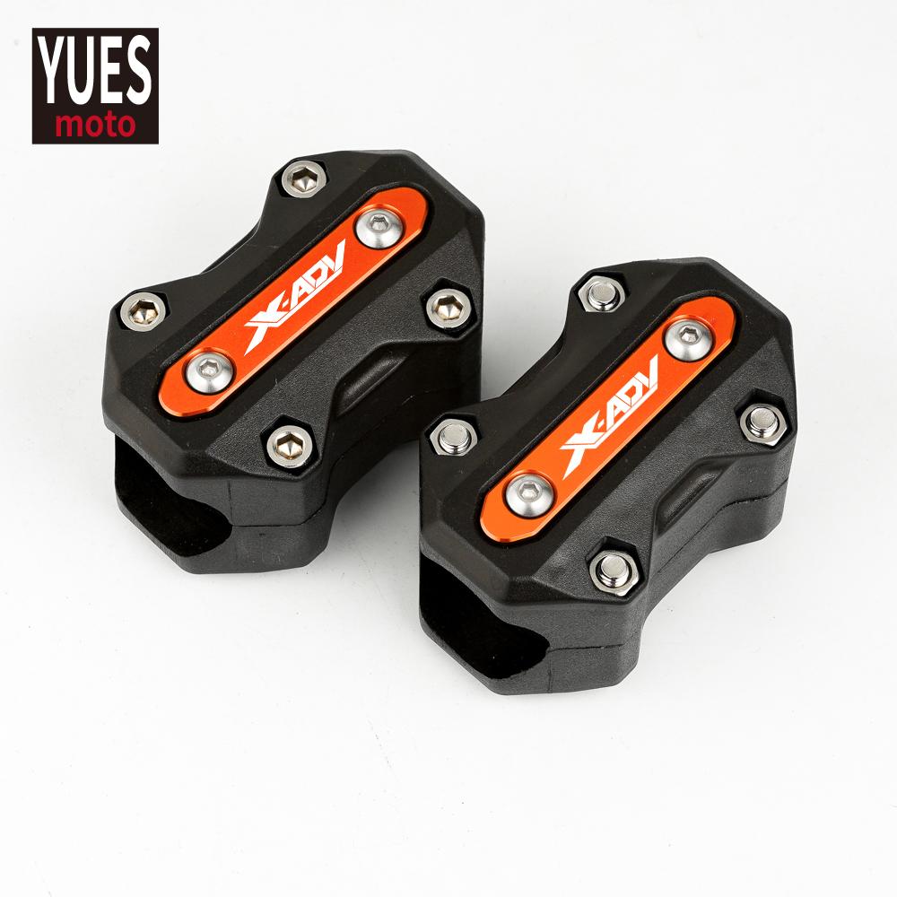 For HONDA X-ADV 300 750 1000 2010- Motorcycle Accessories High Quality Engine Guard Bumper Protection Decorative Block
