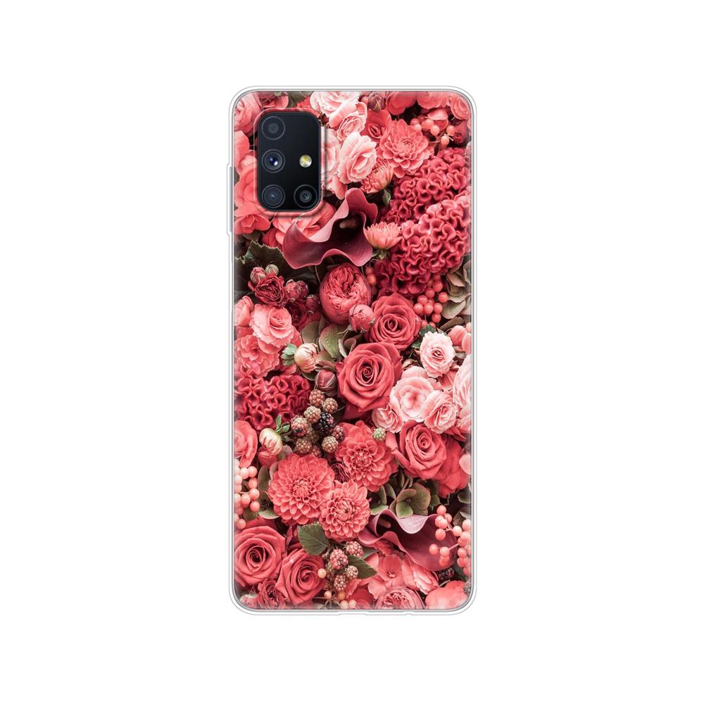 For Samsung M51 Case 6.7" Tpu Soft Silicon Back Phone Cover For Samsung Galaxy M51 GalaxyM51 M 51 M515f Case Funda Coque