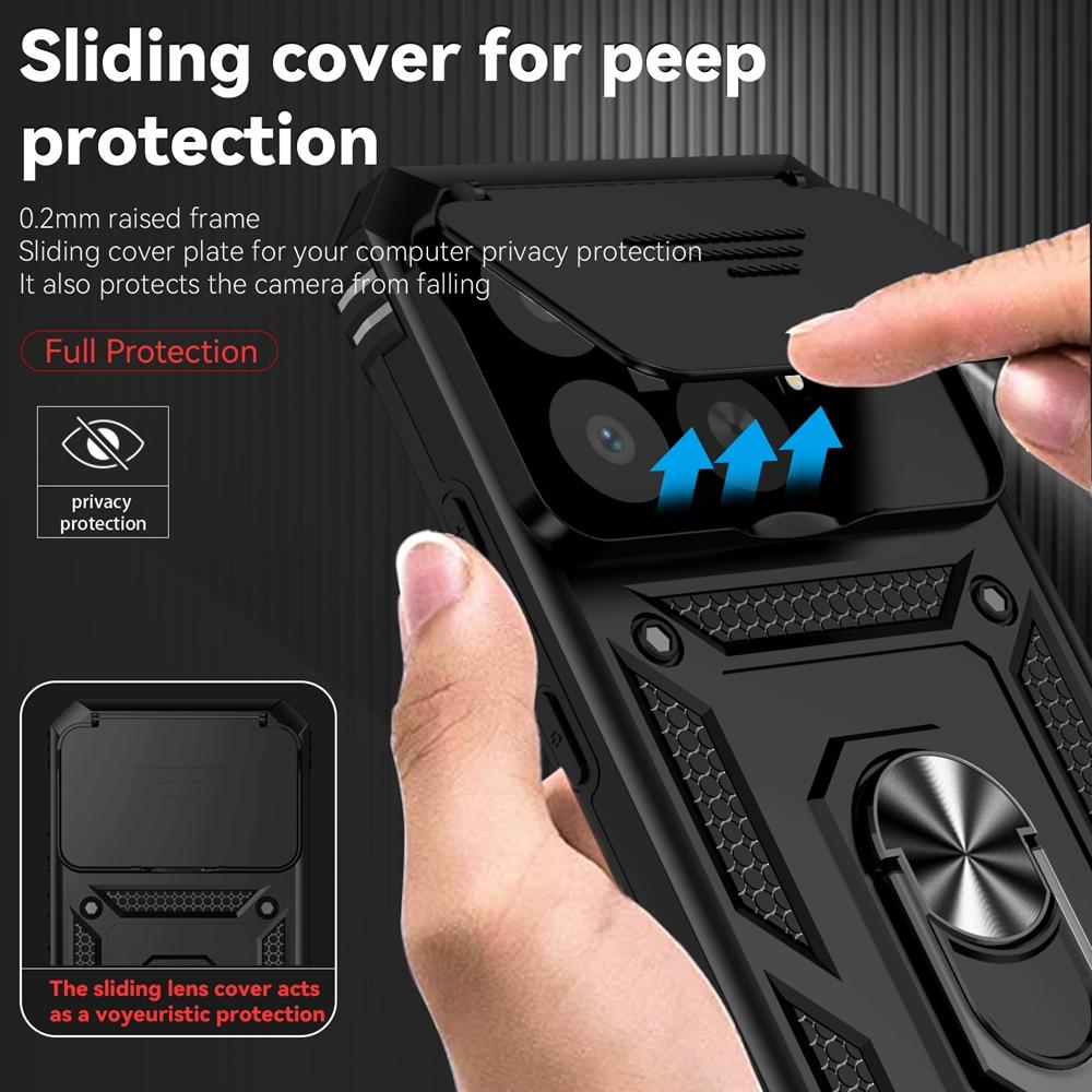 For Xiaomi 15T Pro 5G Case Shockproof Magnetic Ring Armor Case For Mi 15T 15 T Mi15T Pro Xiaomi15T 15TPro Camera Protector Cover