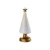 Twinkle Light Christmas Tree Illuminated Starry Night Resin Christmas Tree Ornament for Holiday Bedroom Dorm Tabletop Decor