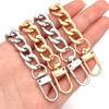 40/60/80/100cm Metal Aluminum Bag Chains Handbag Shoulder Bag Strap Replacement Extension Chains For DIY Bags Deco Accessories