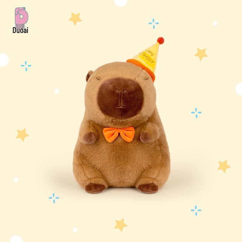 Adorable Capybara Plush Toy & Ornament Cushion