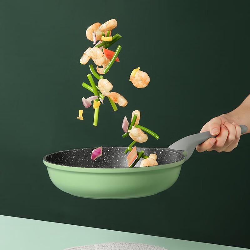 

Chuada Huang Bamboo Green Stone Non-stick Frying Pan