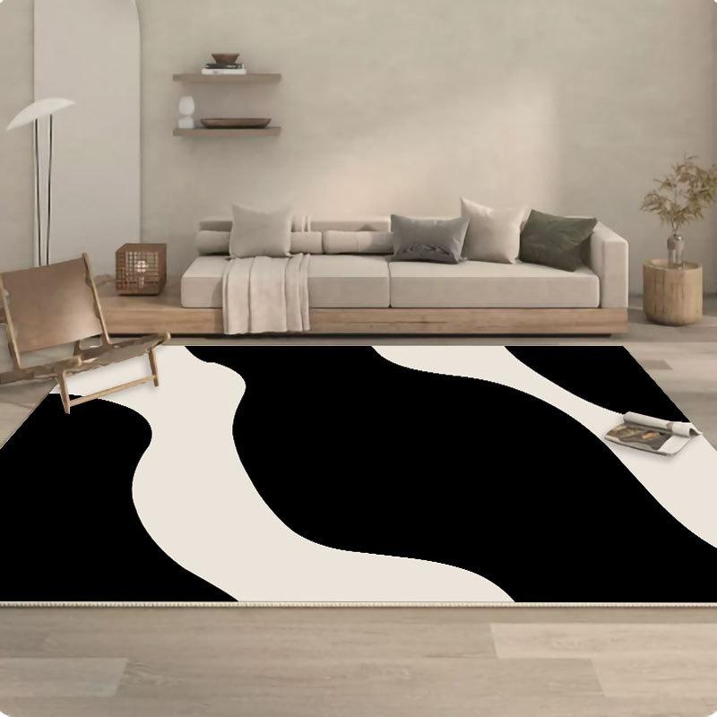 French Carpet Living Room Premium Light Luxury Tea Table Carpet Simple Cream Style Home Floor Mat Simple Ins Bedroom Carpet 40x60cm