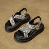 Roman sandals women's summer wear new high-end skirt casual versatile platform sports beach shoes