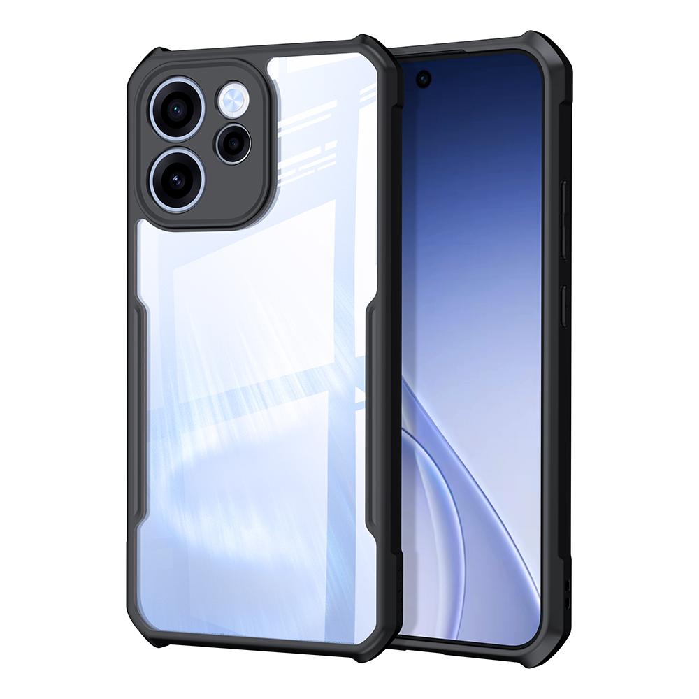 XUNDD For Oppo Reno15 F 5G Case Dropproof TPU + Acrylic Clear Back Phone Cover