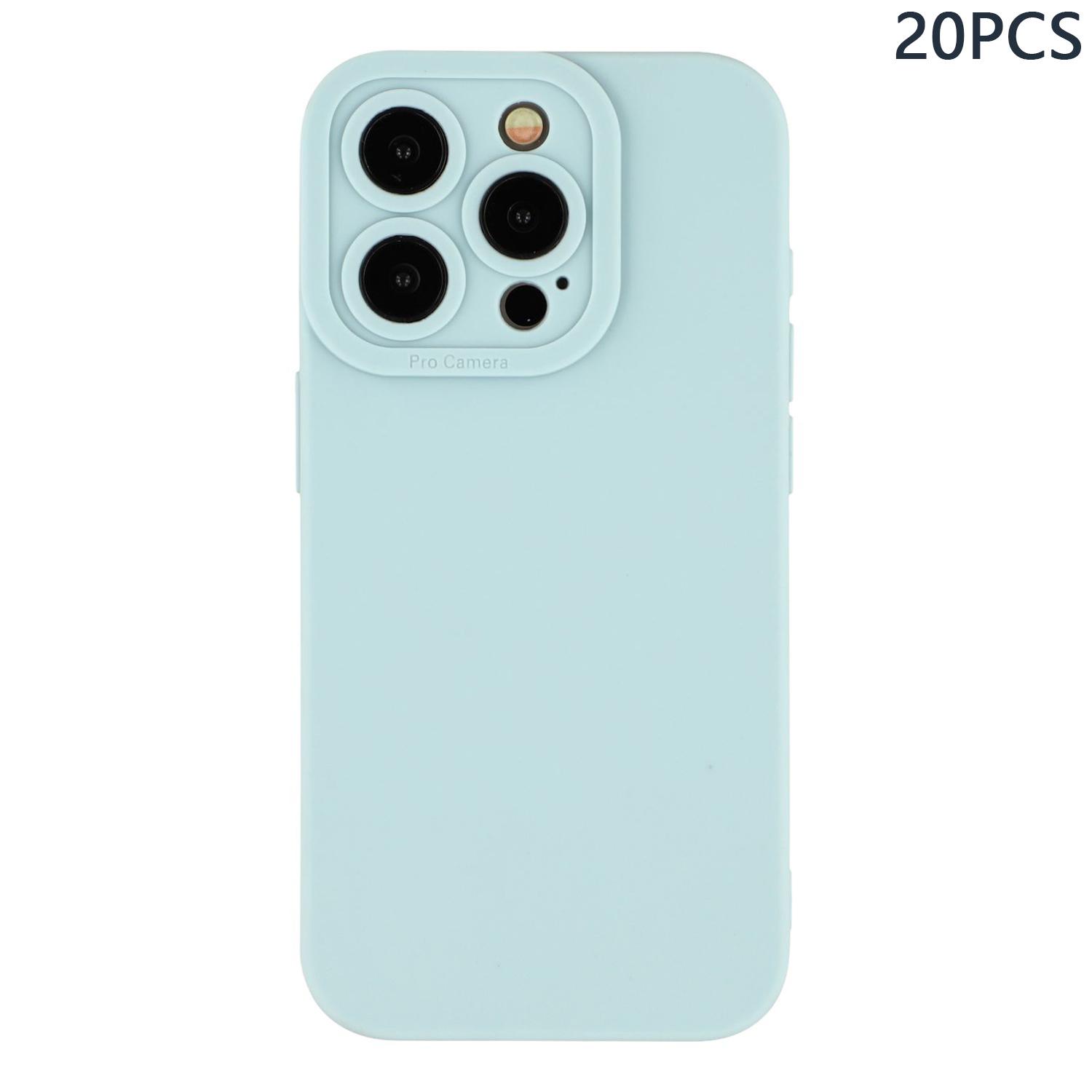 

Bulk Purchasing 20Pcs For iPhone 15 Pro Max Case Precise Cutouts 1.3mm TPU Matte Phone Cover C