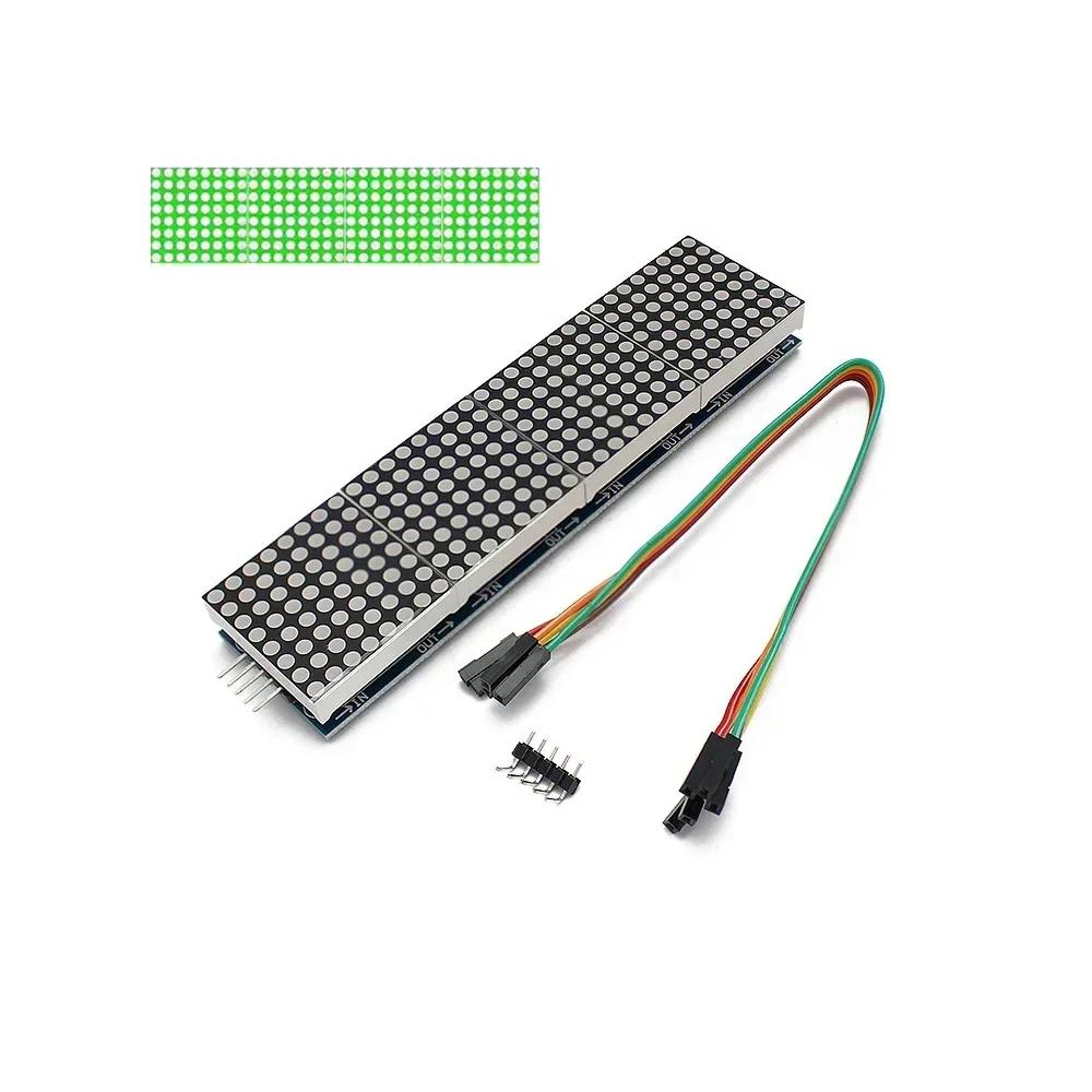 MAX7219 Dot Matrix Module 4 in 1 LED Display Module Microcontroller Module For Arduino