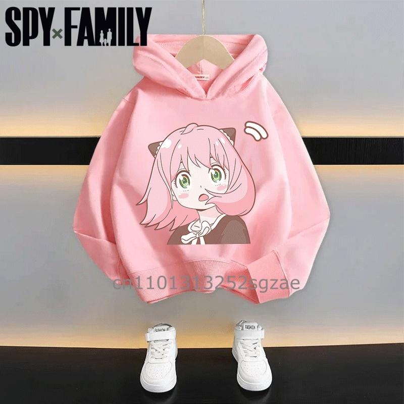 

Kids Spy x FAMILY Yor Forger Pullover Hoodie, Cute Anime Character Long Sleeve Loose Fit Sweatshirt, Cozy Casual Top for Toddler 120