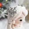 Christmas Crochet Girls Set Amigurumi Handmade Knittin Doll DIY Hook Materials Kit For Christmas Decoration Crafts Child Gifts