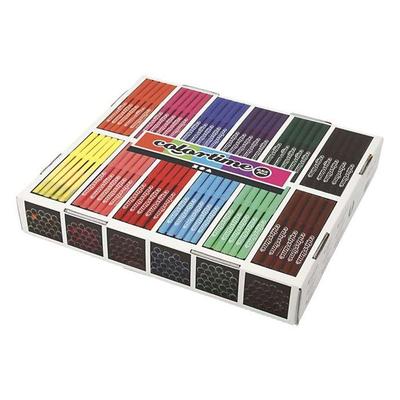 Marker - COLORTIME - Ref 373545 - 12 Farben - Permanent - Deckend